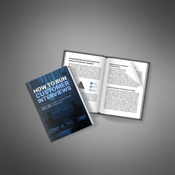 How to Run Effective Customer Interviews - Ebook (demo)